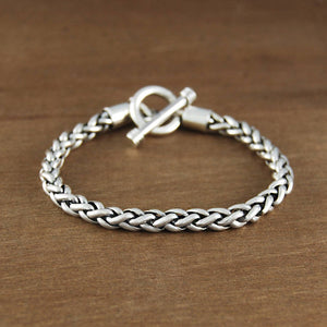 Chunky Silver Rope Necklace - Otis Jaxon Silver Jewellery