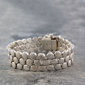 Scales Chunky Silver Necklace - Otis Jaxon Silver Jewellery