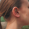 Sterling Silver lightning bolt ear cuff ear pin