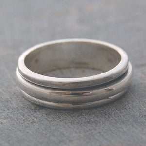 Silver Spinning Ring - Otis Jaxon Silver Jewellery