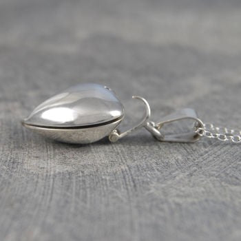Vintage Silver Heart Locket - Otis Jaxon Silver Jewellery
