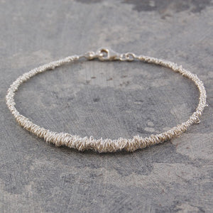 Loops Designer Silver Bracelet - Otis Jaxon Silver Jewellery