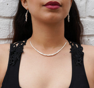 Loops Designer Silver Necklace  - Otis Jaxon Silver Jewellery