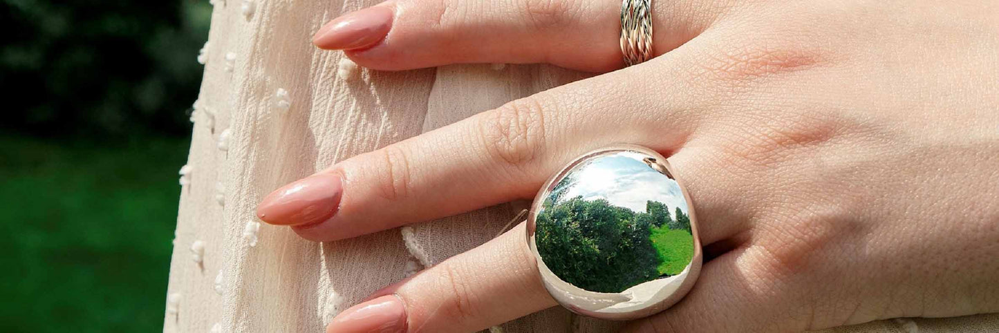 Chunky Silver Rings