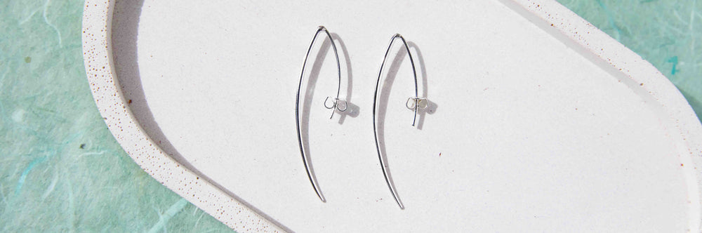 Designer Silver Earrings