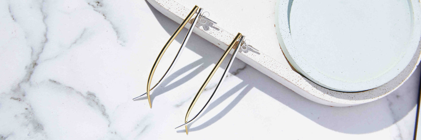 Ear Jacket Earrings