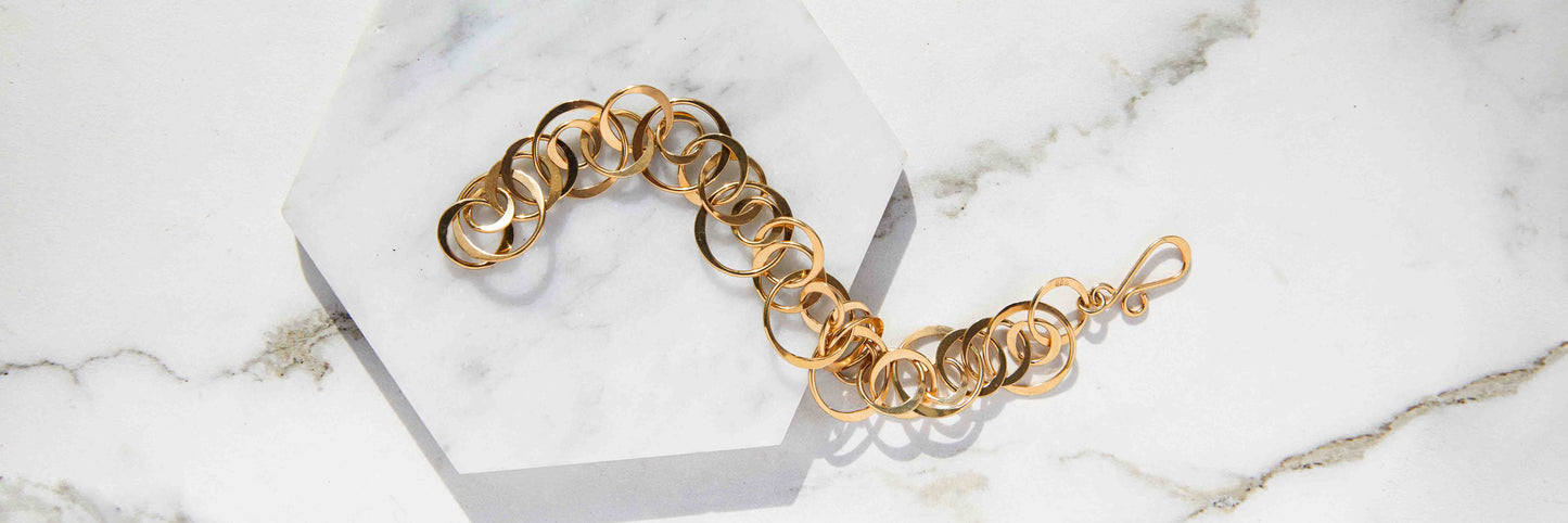 Chunky Gold Bracelets