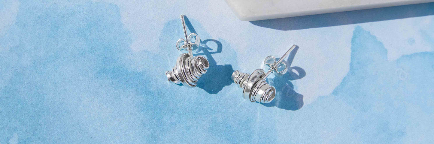 Sterling Silver Stud Earrings