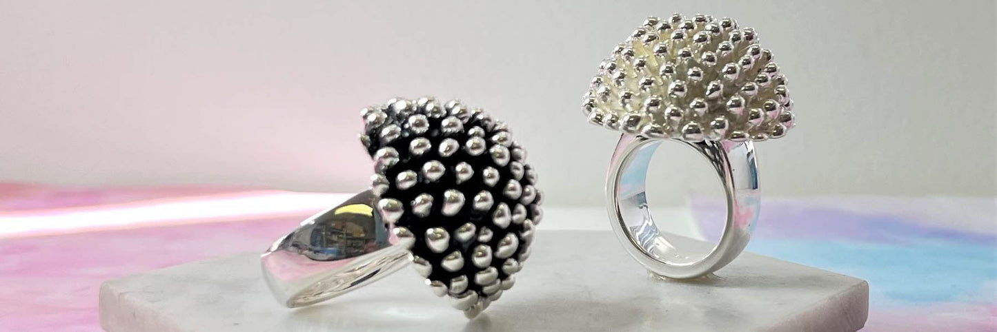 Unusual Silver Rings 