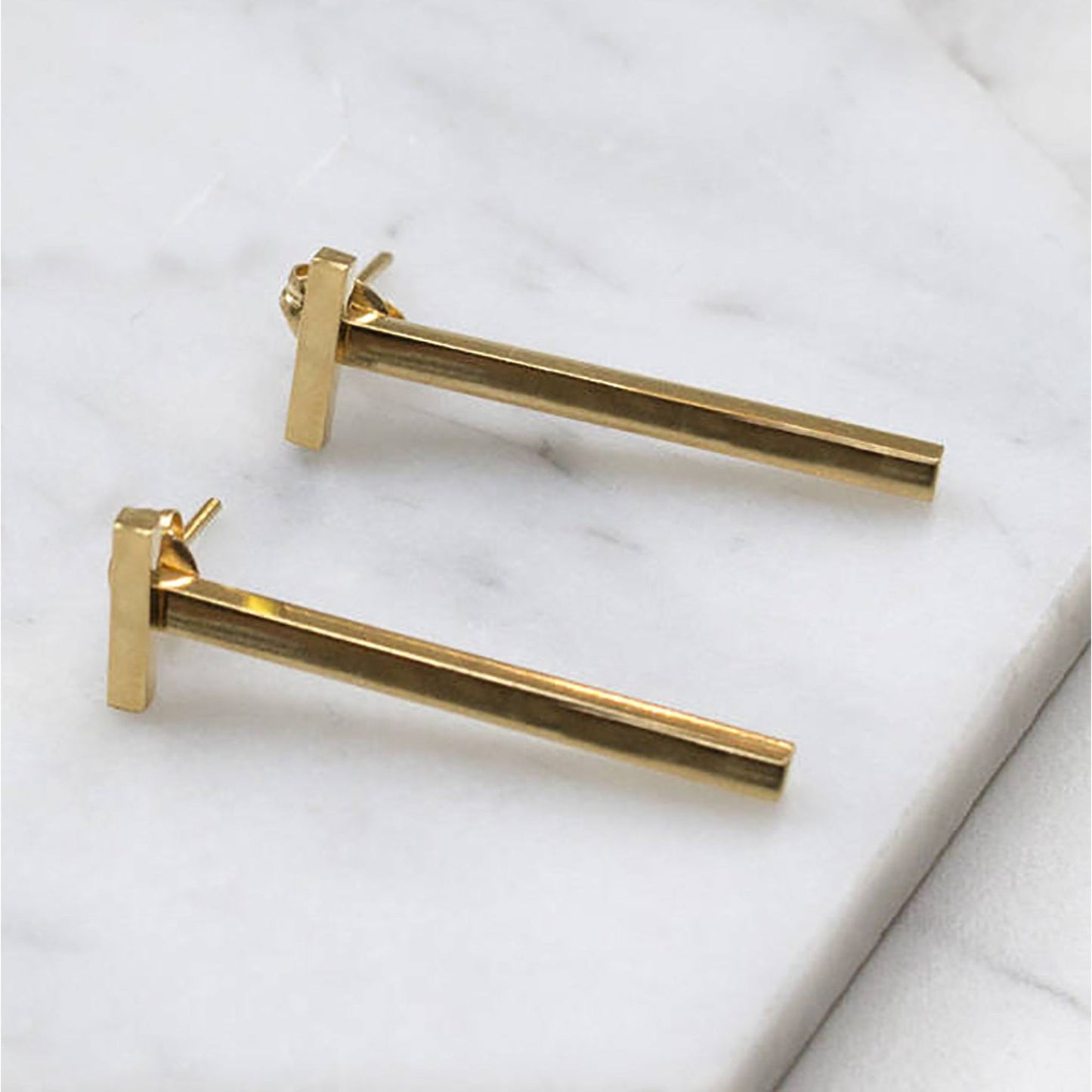 Gold T Bar Ear Jacket