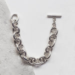 Sterling Silver Chunky Link Chain Necklace