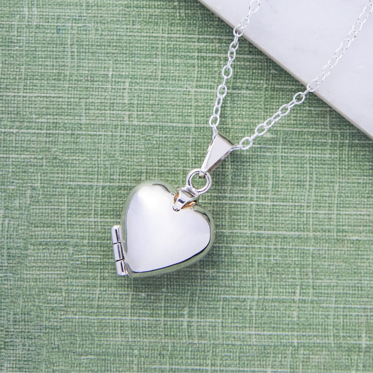Vintage Silver Heart Locket - Otis Jaxon Silver Jewellery