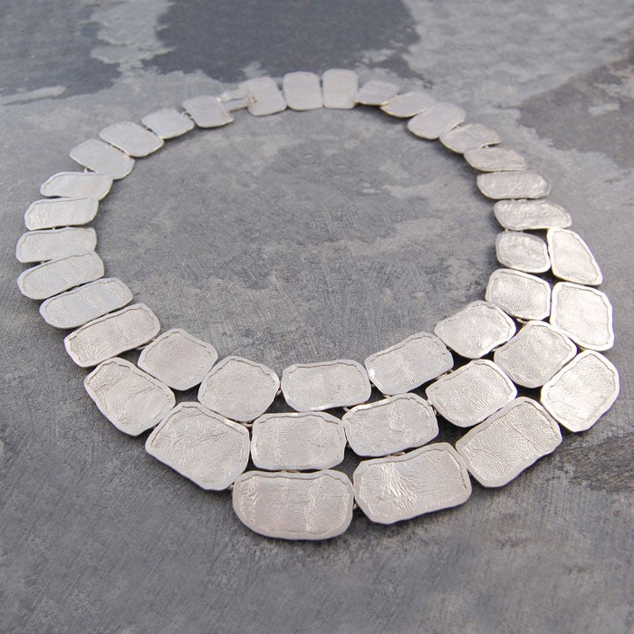 Roman Chunky Silver Bracelet - Otis Jaxon Silver Jewellery