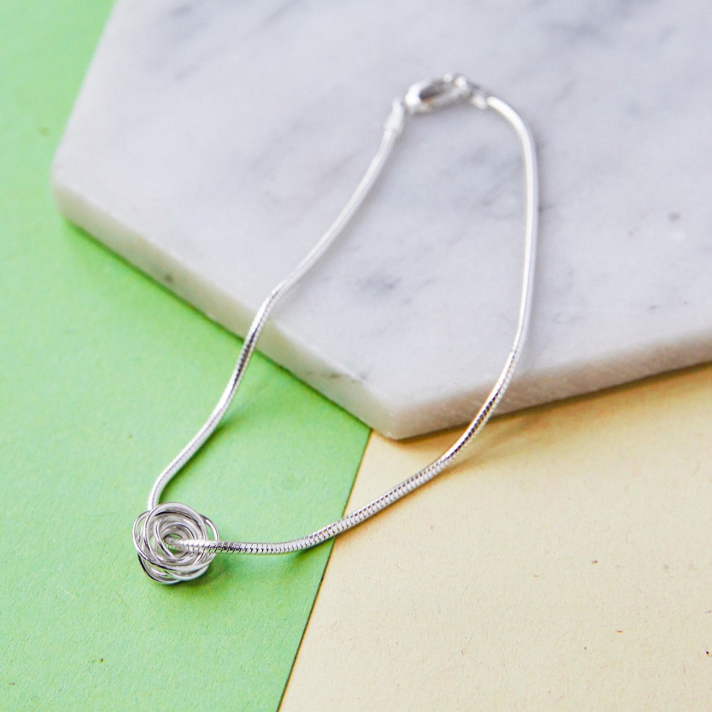 Nest Designer Silver Bracelet - Otis Jaxon Silver Jewellery