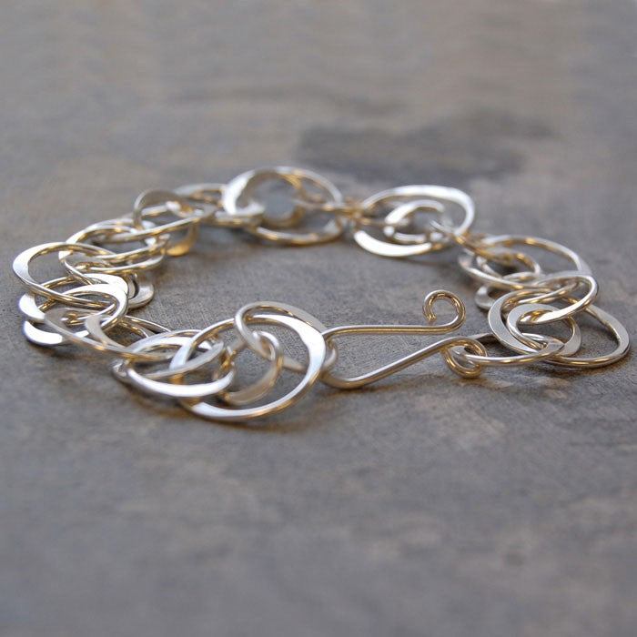 
            
                Load image into Gallery viewer, Planet Silver Long Drop Earrings - Otis Jaxon Silver Jewellery
            
        