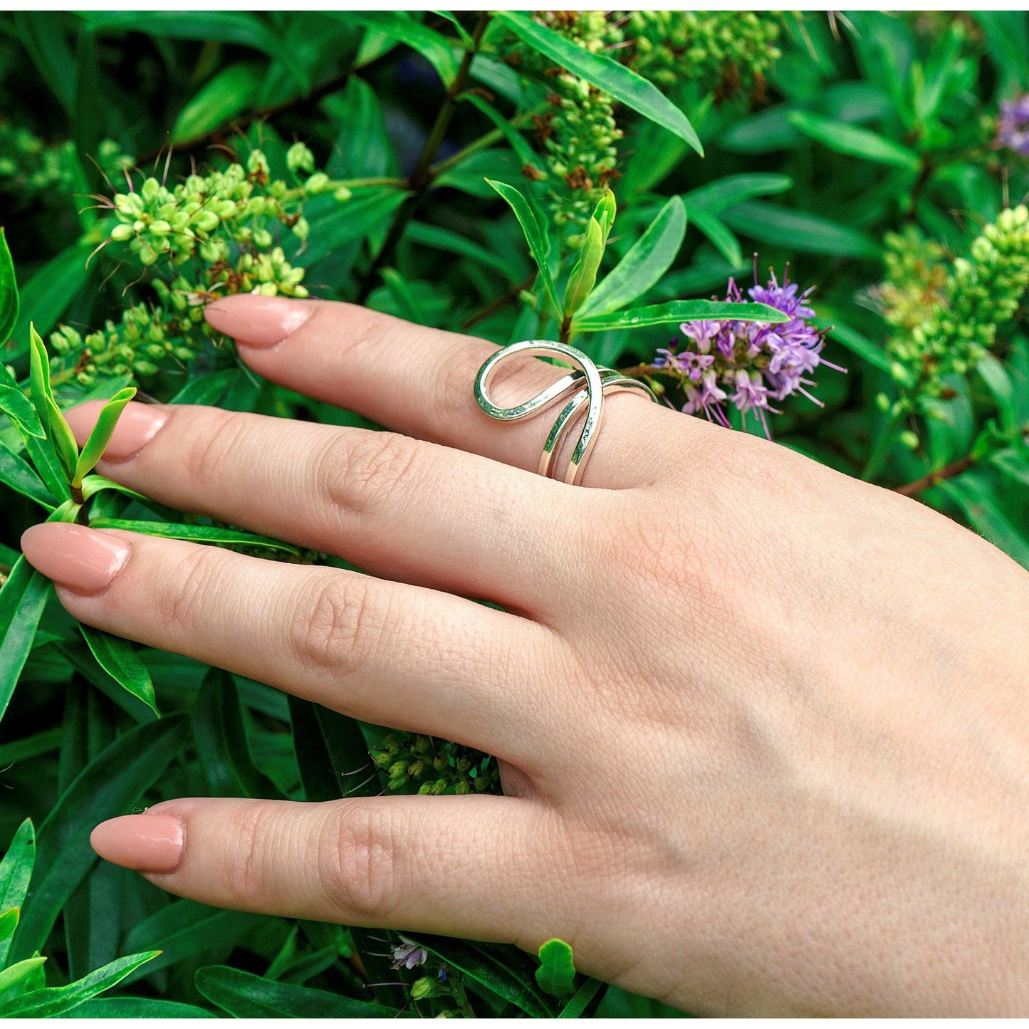 Sterling Silver Musical Note Ring - Otis Jaxon Silver Jewellery