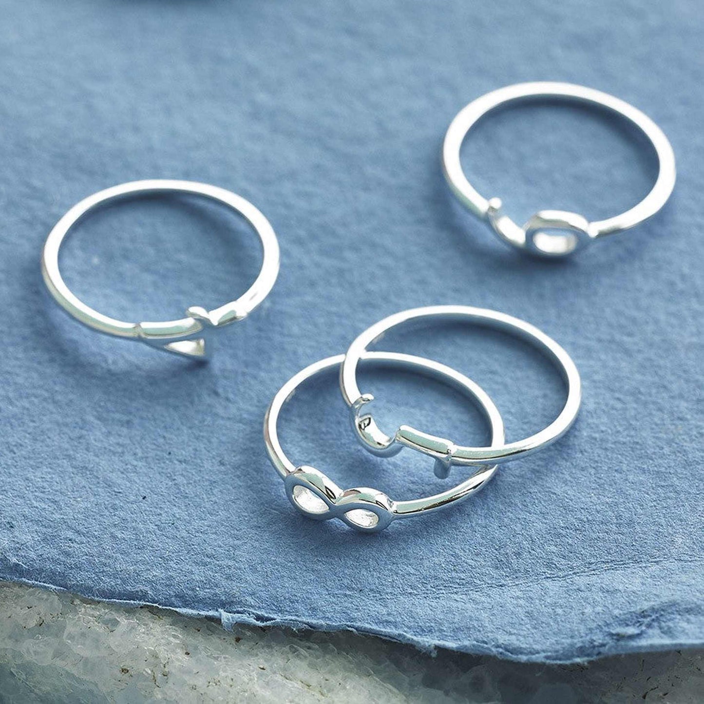 Silver Number Ring - Otis Jaxon Silver Jewellery