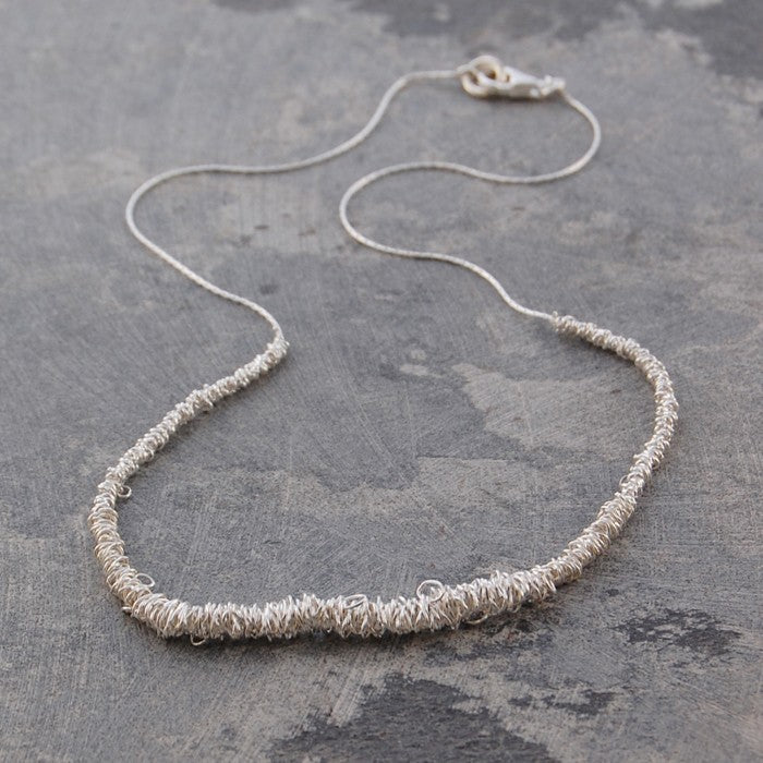 Loops Silver Necklace  - Otis Jaxon Silver Jewellery