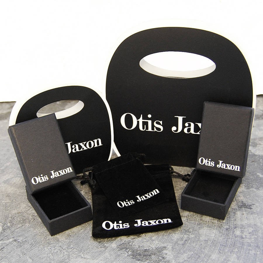 Silver Abstract Statement Stud Earrings - Otis Jaxon Silver Jewellery