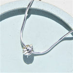 Sterling Silver Coil Charm Bracelet - Otis Jaxon Silver Jewellery