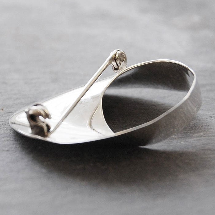 Swirl Silver Pendant Necklace - Otis Jaxon Silver Jewellery