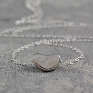 Silver Bean Necklace - Otis Jaxon Silver Jewellery