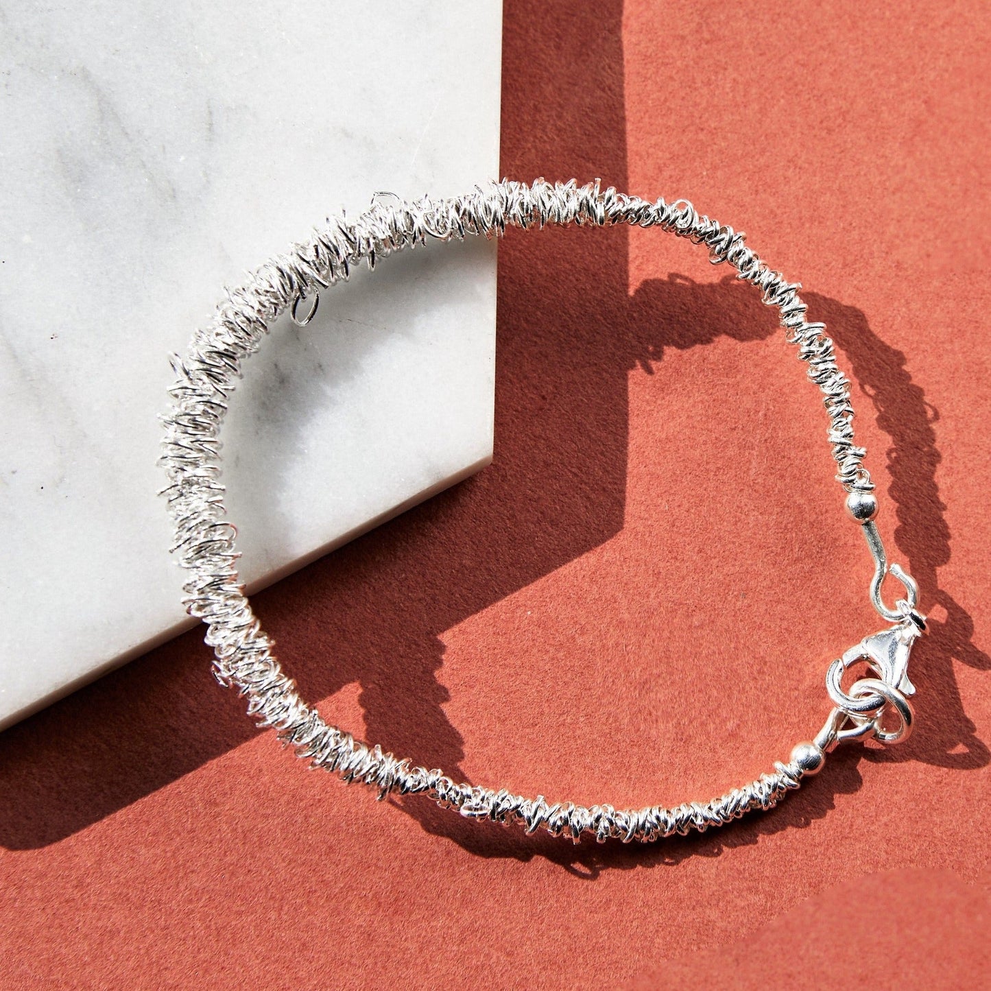 Loops Designer Silver Bracelet - Otis Jaxon Silver Jewellery