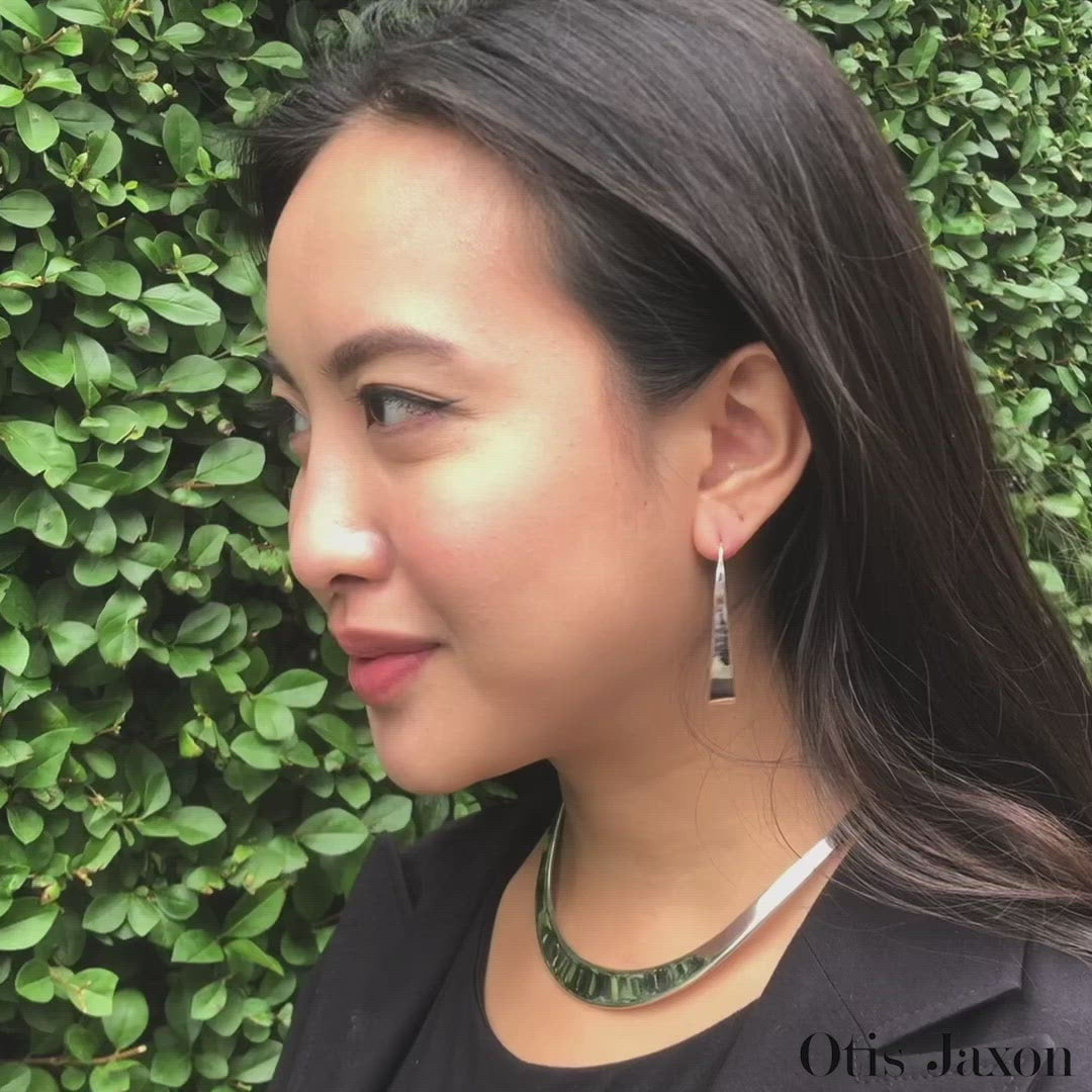 Chunky Silver Choker Necklace