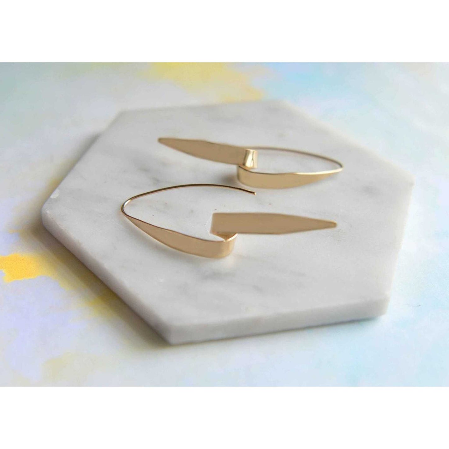 Elegant Sterling Silver Spiral Drop Earrings - Otis Jaxon Silver Jewellery