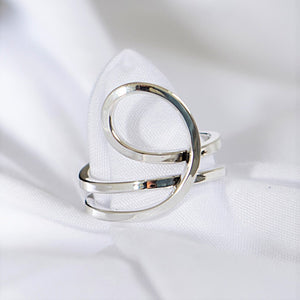 Sterling Silver Musical Note Ring - Otis Jaxon Silver Jewellery