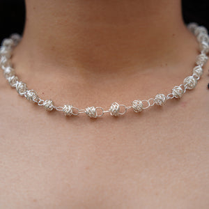 Nest Designer Silver Bracelet - Otis Jaxon Silver Jewellery