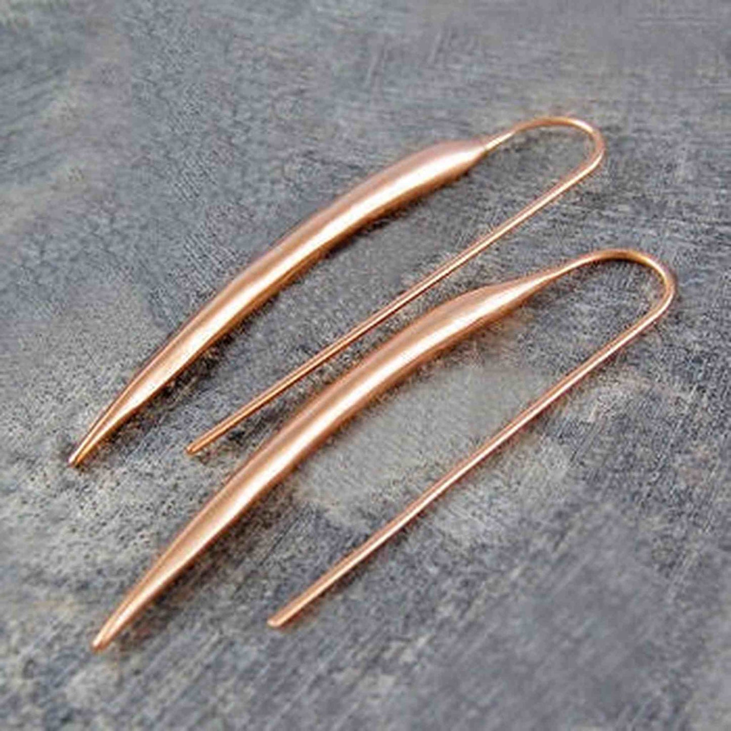 Rose Gold Chilli Pepper Earrings - Otis Jaxon Silver Jewellery