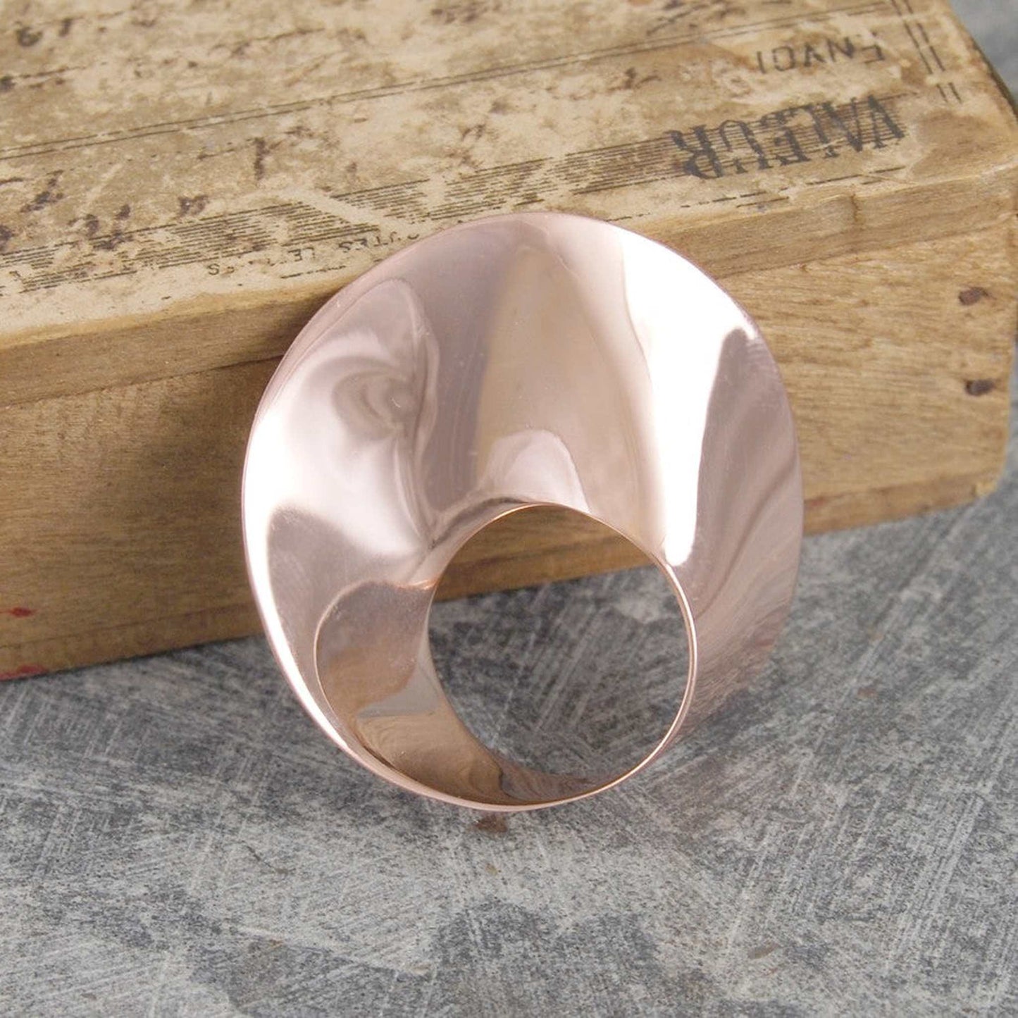 Swirl Designer Rose Gold Brooch - Otis Jaxon Silver Jewellery