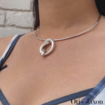 Love Knot Necklace, Ring and Pendant Set