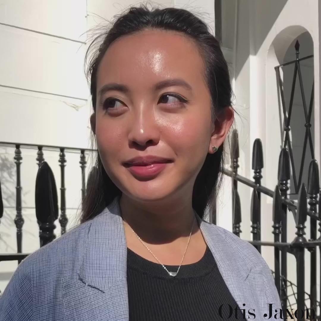 Silver Bean Necklace - Otis Jaxon Silver Jewellery