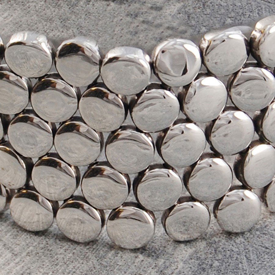 Large Scales Heavy Silver Bracelet - Otis Jaxon Silver Jewellery