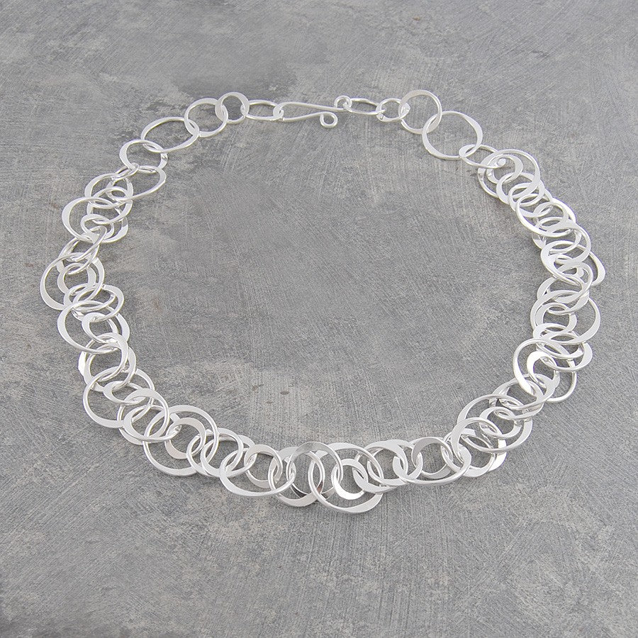 
            
                Load image into Gallery viewer, Planet Contemporary Silver Necklace - Otis Jaxon Silver Jewellery
            
        