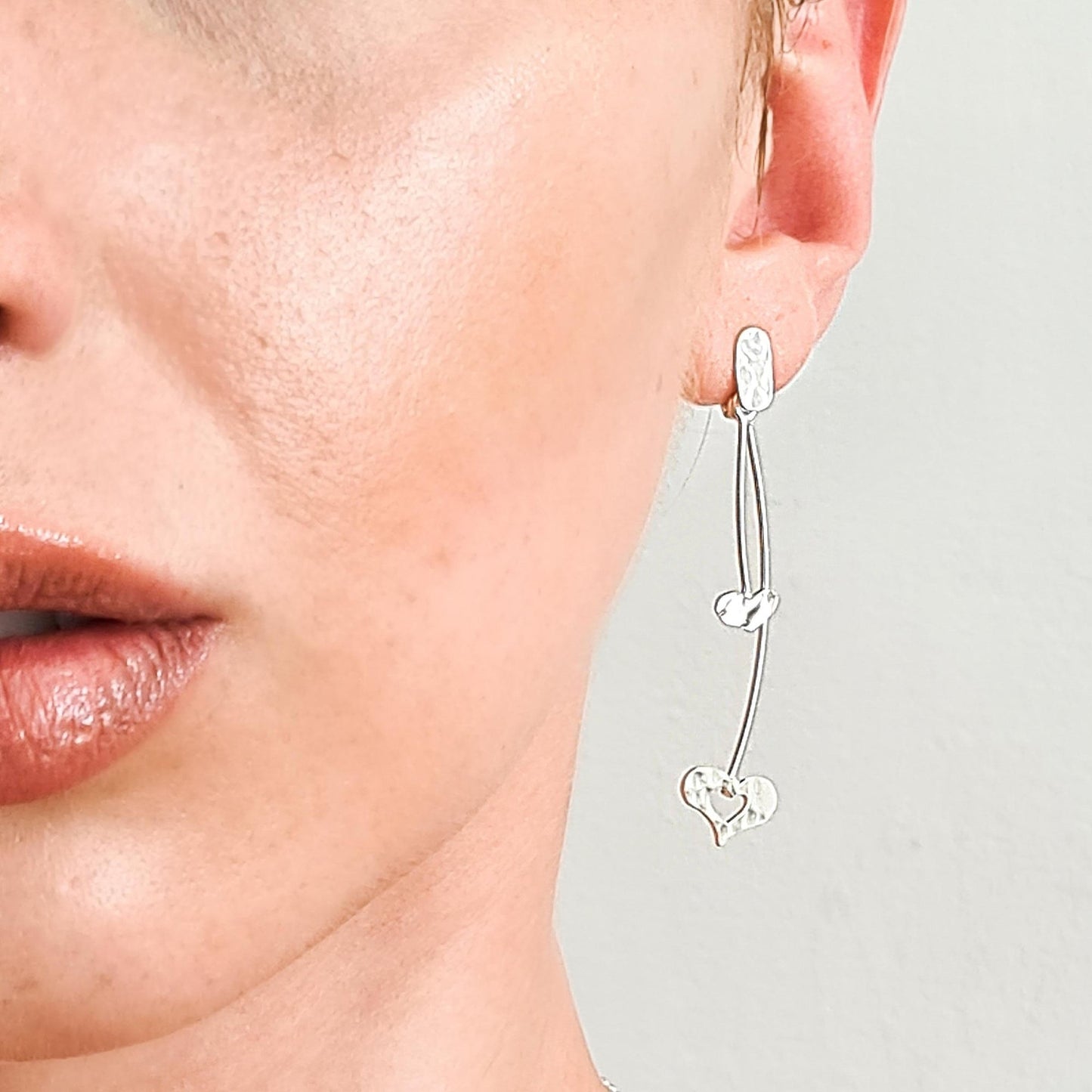 Corazon Silver Heart Pendant Necklace - Otis Jaxon Silver Jewellery