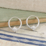 Coiled Silver Hoop Earrings - Otis Jaxon Silver Jewellery