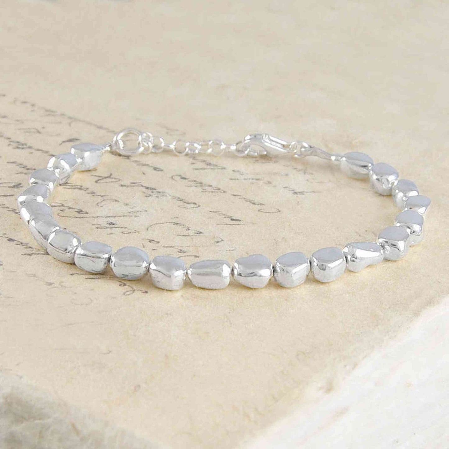 Nugget Designer Statement Necklace - Otis Jaxon Silver Jewellery