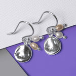 Organic Round Silver Pearl Necklace - Otis Jaxon Silver Jewellery