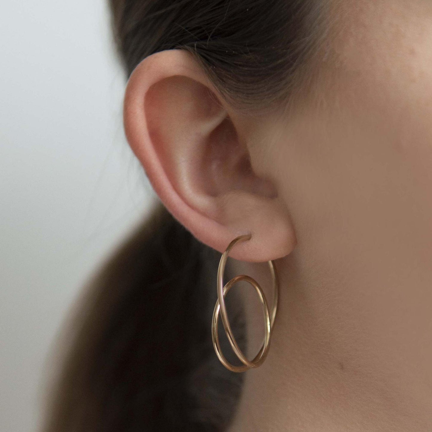 Spring Silver Hoop Earrings - Otis Jaxon Silver Jewellery